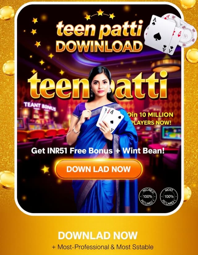 Teen Patti Download Banner